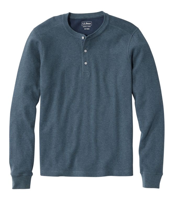 Men's Bean's Vintage Soft Knit Henley - Quest Outdoors