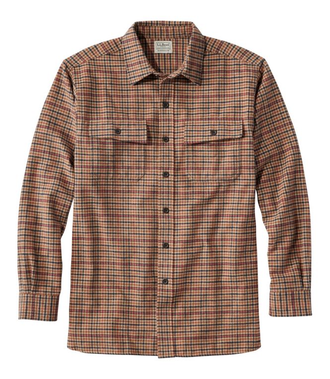 Men's Chamois Shirt, Traditional Fit, Plaid, Regular - Quest Outdoors