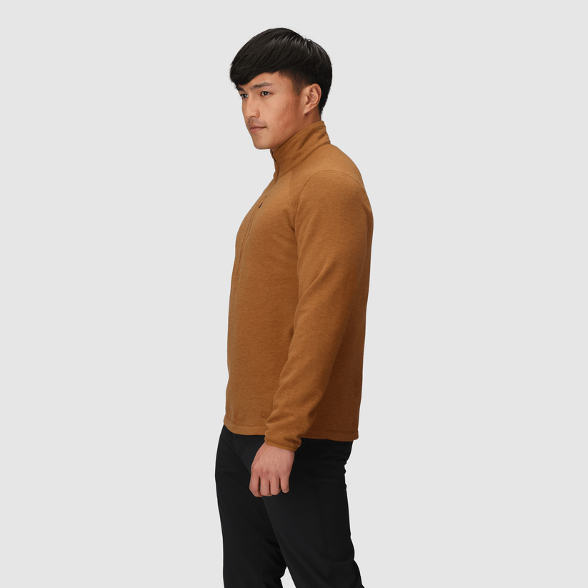 Men's Crescent Fleece Half Zip - Quest Outdoors