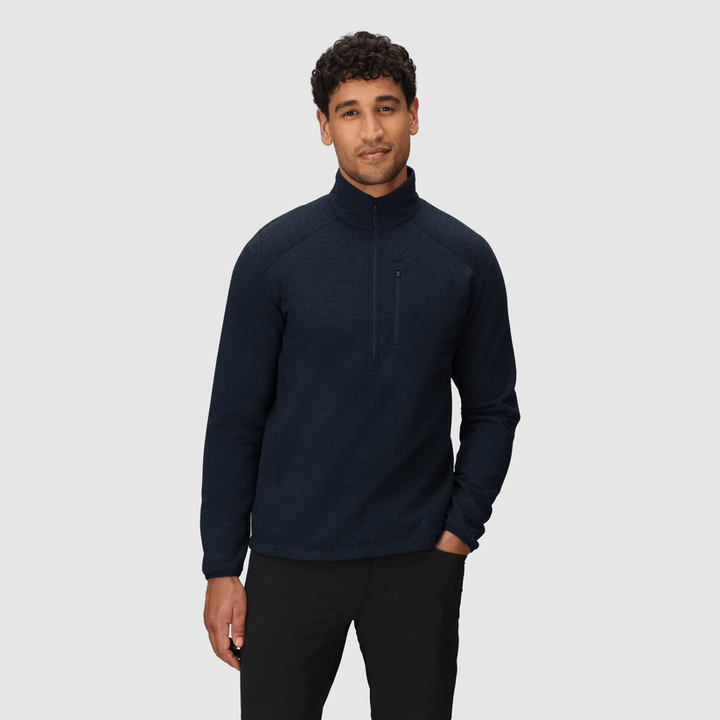 Men's Crescent Fleece Half Zip - Quest Outdoors