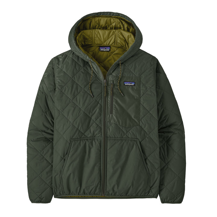 Men's Diamond Quilted Bomber Hoody - Quest Outdoors