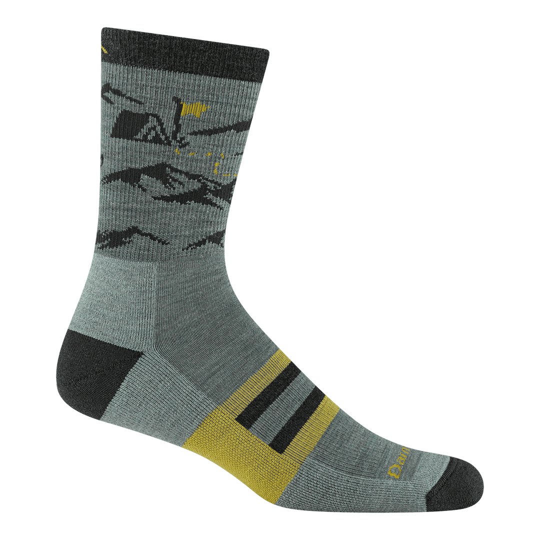 Men's Hike Hike Hut Micro Crew Midweight Hiking Socks - Quest Outdoors