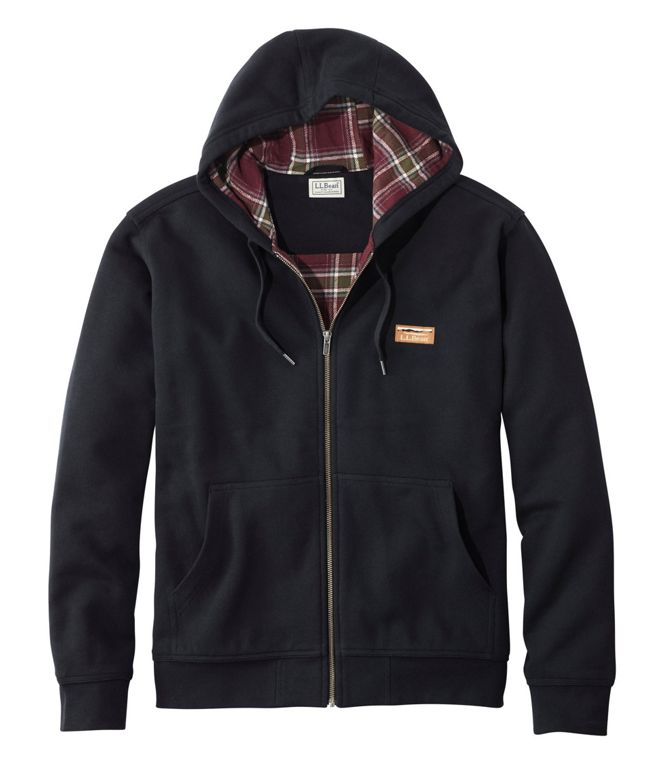 Men's Katahdin Iron Works® Hooded Sweatshirt, Flannel - Lined Regular - Quest Outdoors