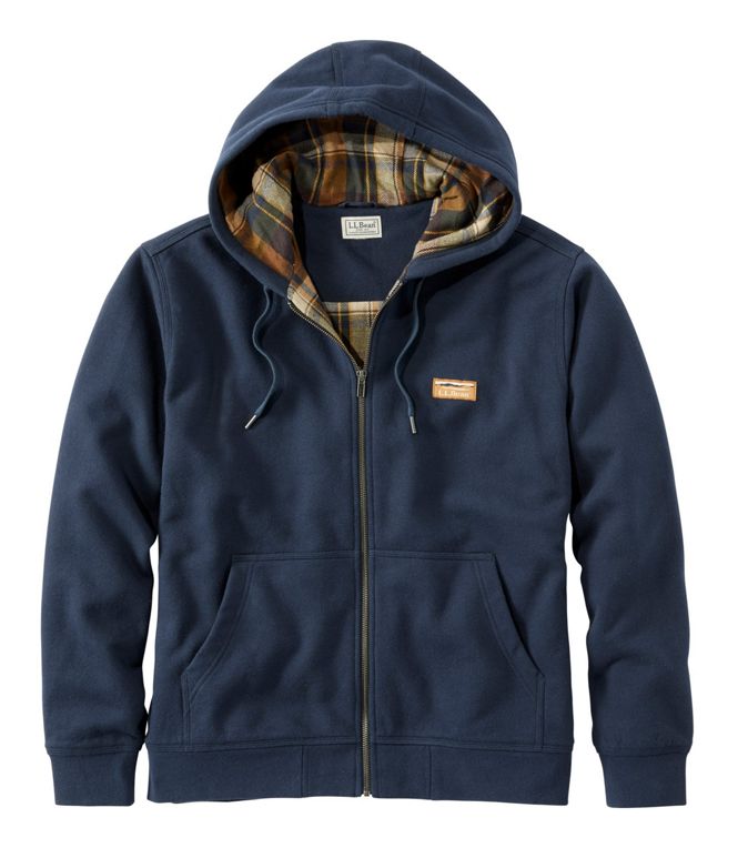 Men's Katahdin Iron Works® Hooded Sweatshirt, Flannel - Lined Regular - Quest Outdoors