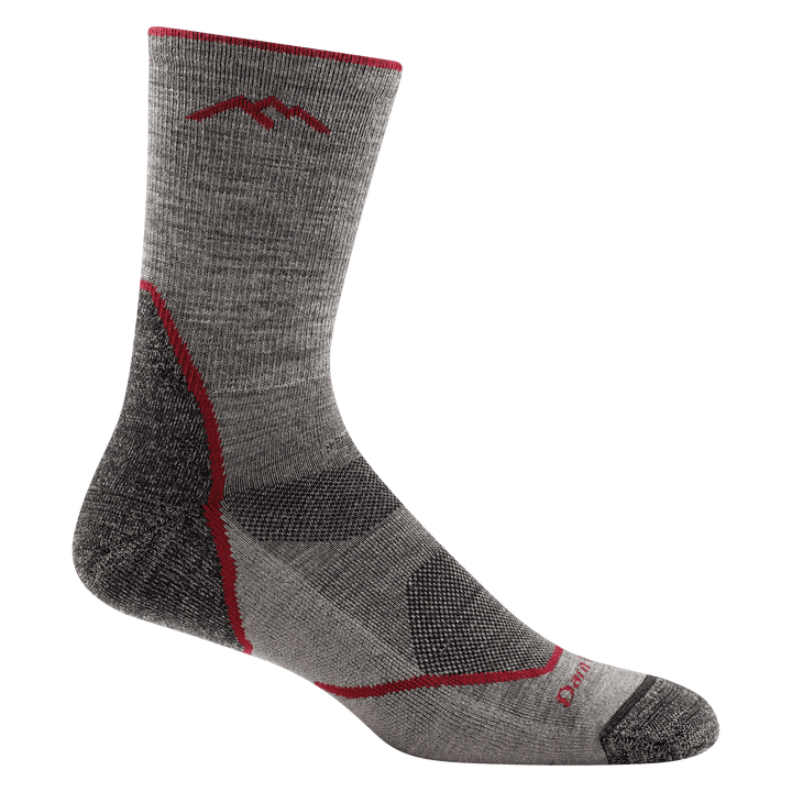 Men's Light Hiker Micro Crew Lightweight Hiking Socks - Quest Outdoors