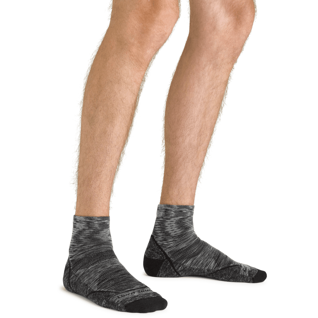 Men's Light Hiker Quarter Lightweight Hiking Socks - Quest Outdoors