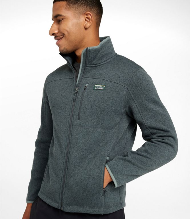 Men's L.L.Bean Sweater Fleece Full - Zip Jacket, Regular - Quest Outdoors