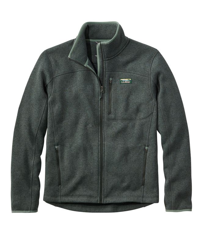 Men's L.L.Bean Sweater Fleece Full - Zip Jacket, Regular - Quest Outdoors