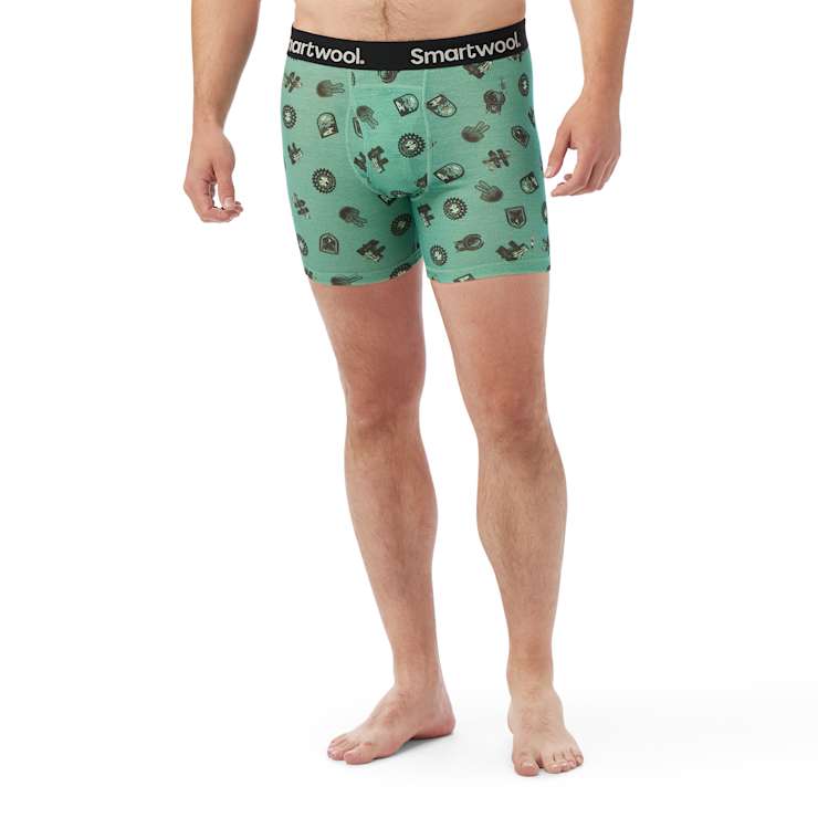 Men's Merino Print Boxer Brief - Quest Outdoors