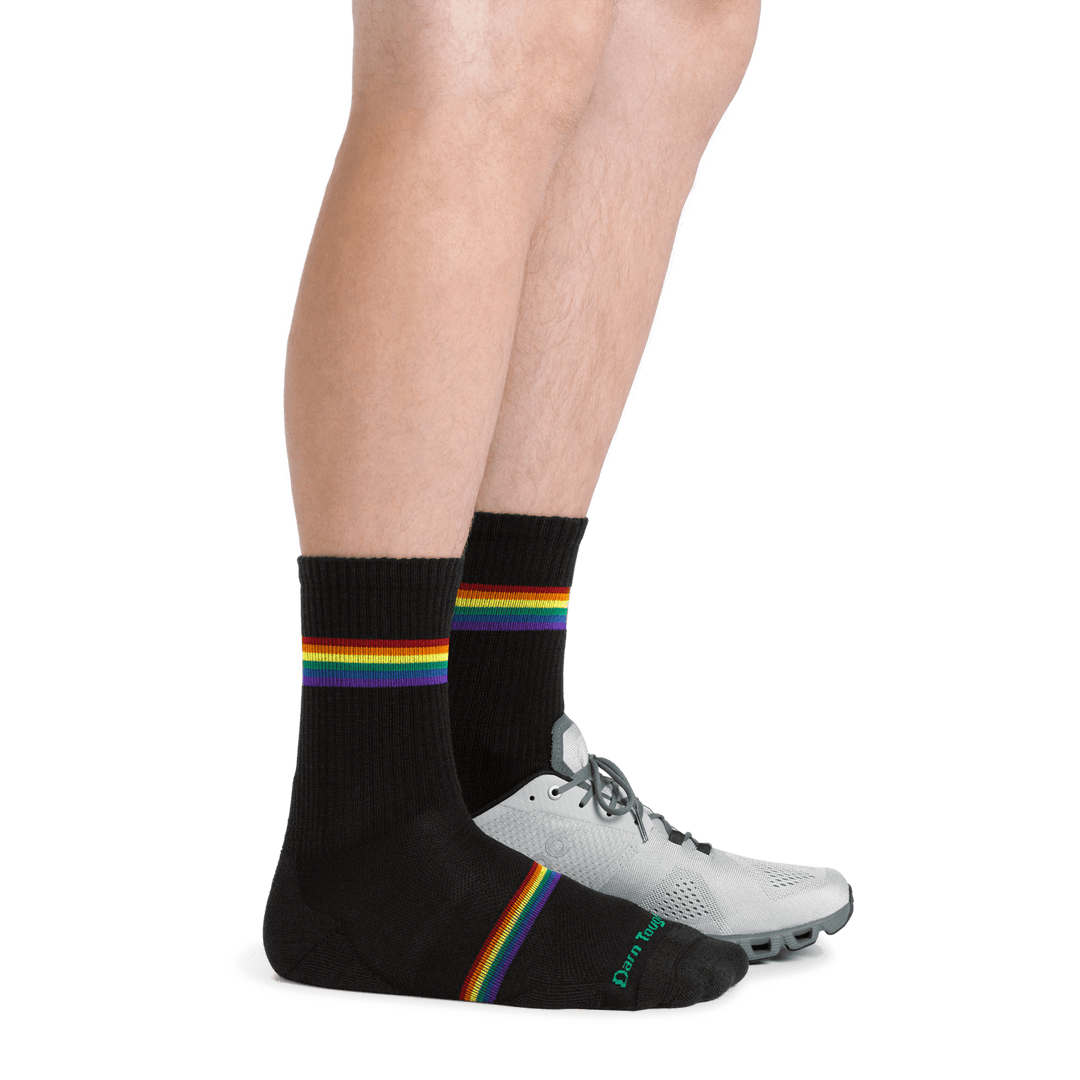 Men's Prism Micro Crew Lightweight Running Socks - Quest Outdoors
