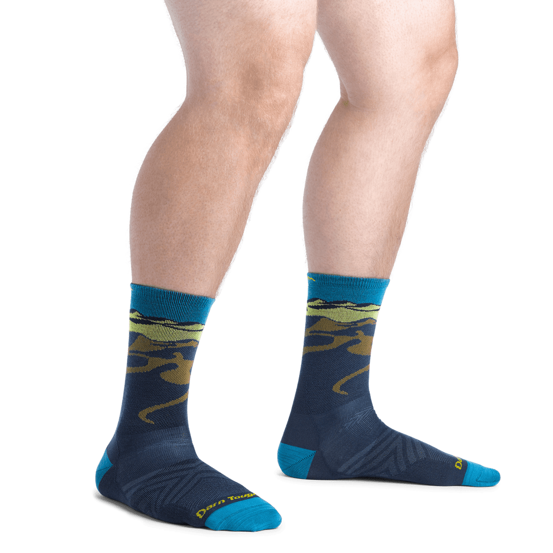 Men's Ridge Runner Micro Crew Ultra - Lightweight Running Socks - Quest Outdoors