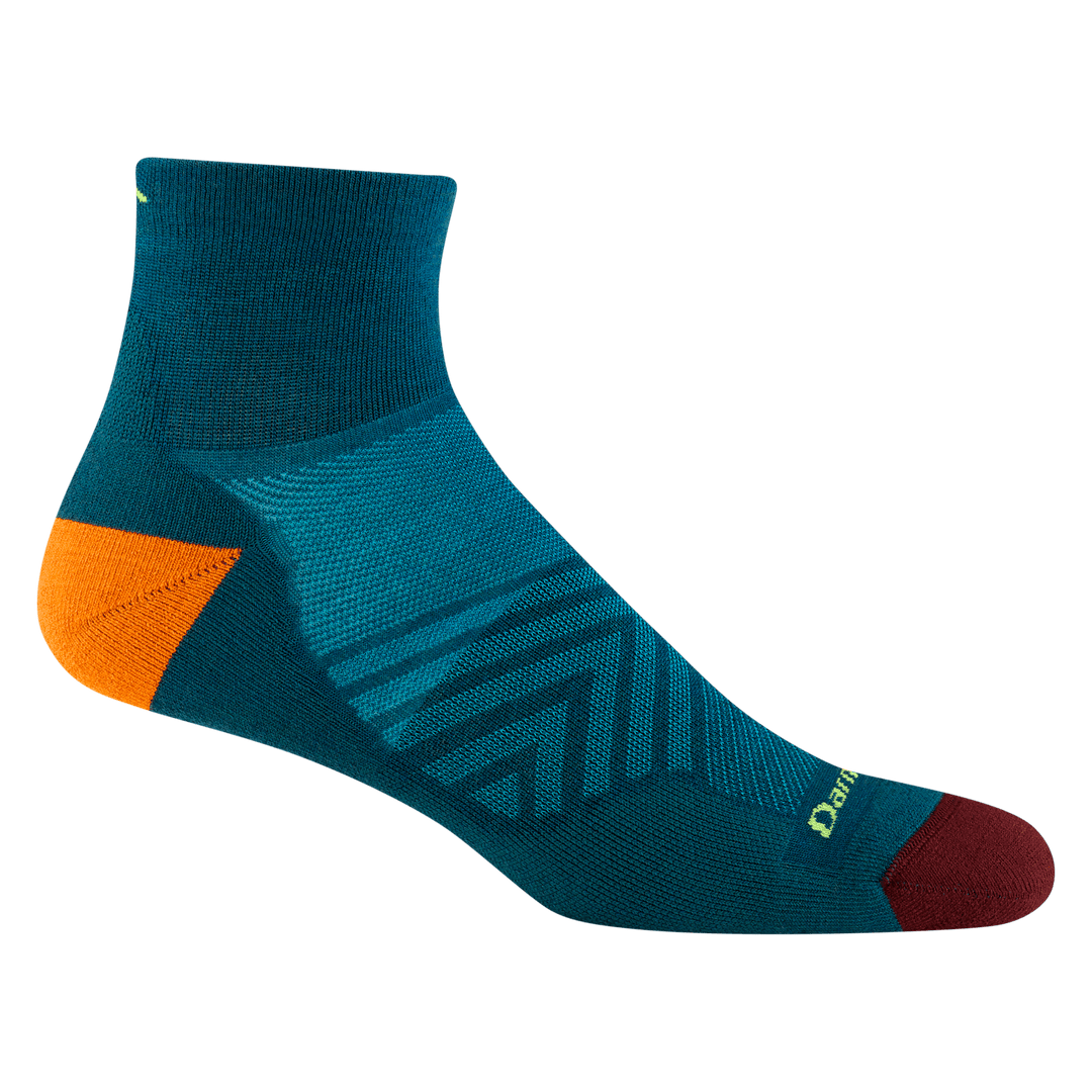 Men's Run Quarter Cushioned Ultra - Lightweight Running Socks - Quest Outdoors