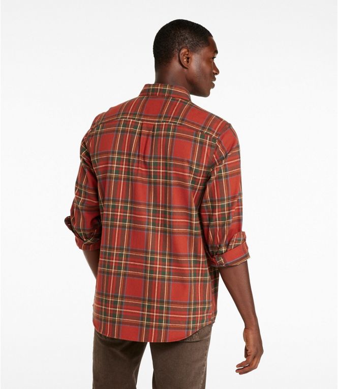 Men's Scotch Plaid Flannel Shirt, Traditional Fit - Quest Outdoors