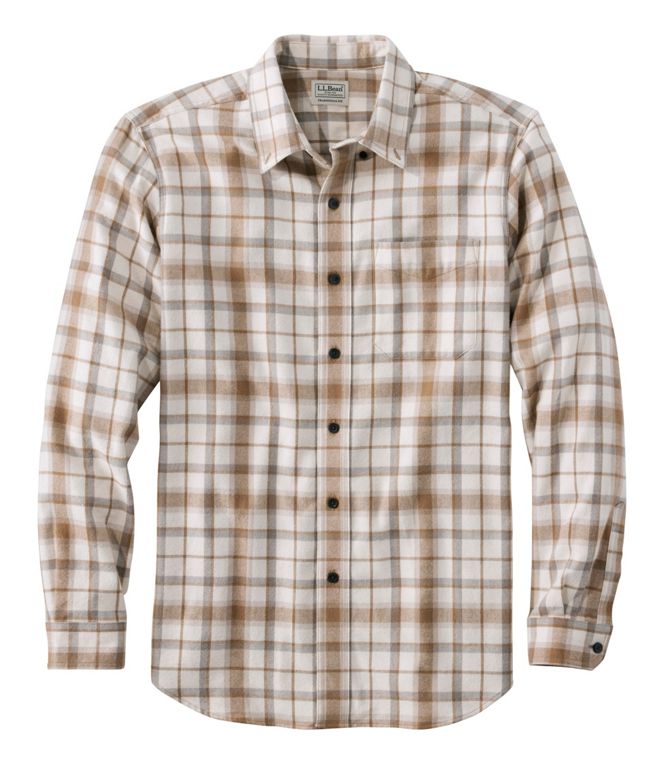 Men's Scotch Plaid Flannel Shirt, Traditional Fit - Quest Outdoors
