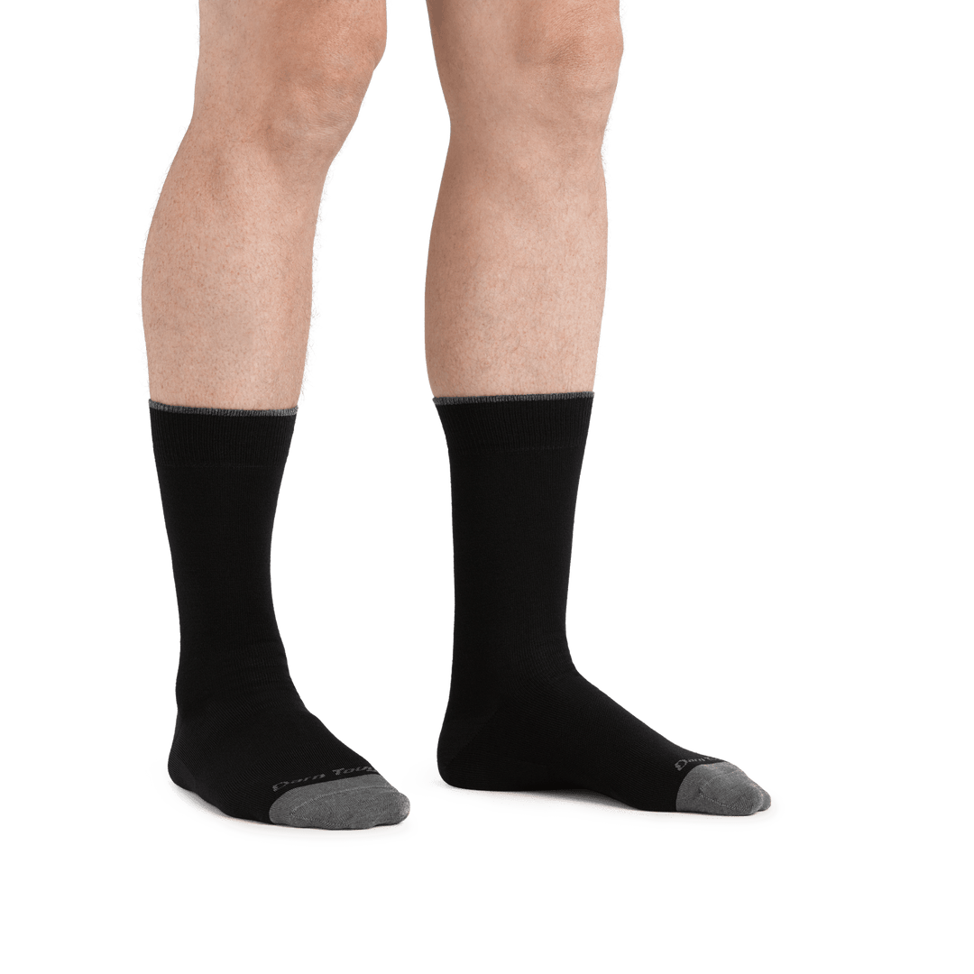 Men's Solid Crew Lightweight Lifestyle Socks - Quest Outdoors