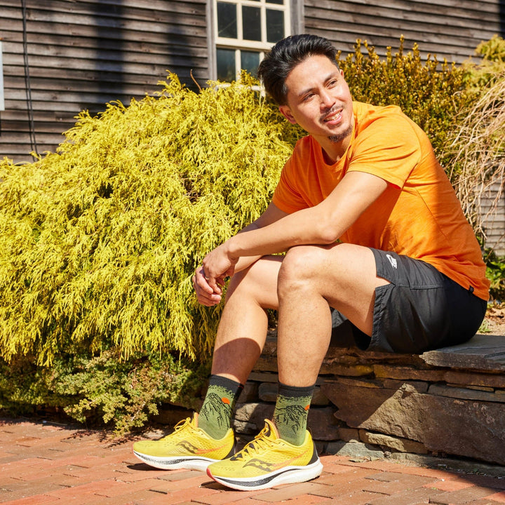 Men's Vert Micro Crew Ultra - Lightweight Running Socks - Quest Outdoors