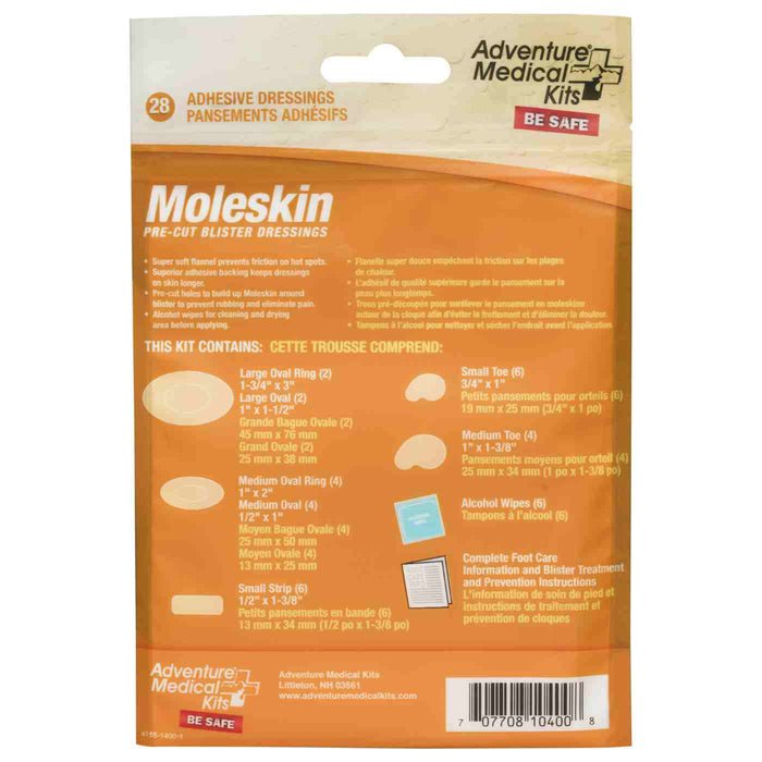 Moleskin Pre - cut and Shaped - Quest Outdoors