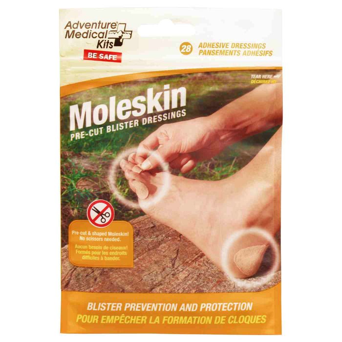 Moleskin Pre - cut and Shaped - Quest Outdoors
