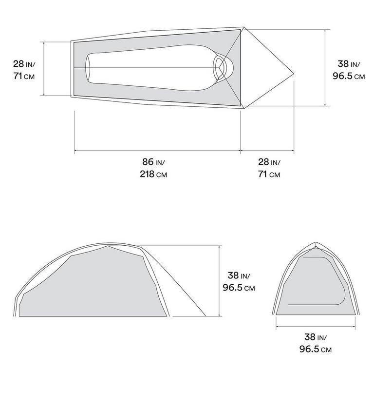 Mountain Hardwear Nimbus™ UL 1 Tent - Quest Outdoors