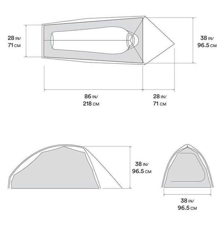 Mountain Hardwear Nimbus™ UL 1 Tent - Quest Outdoors