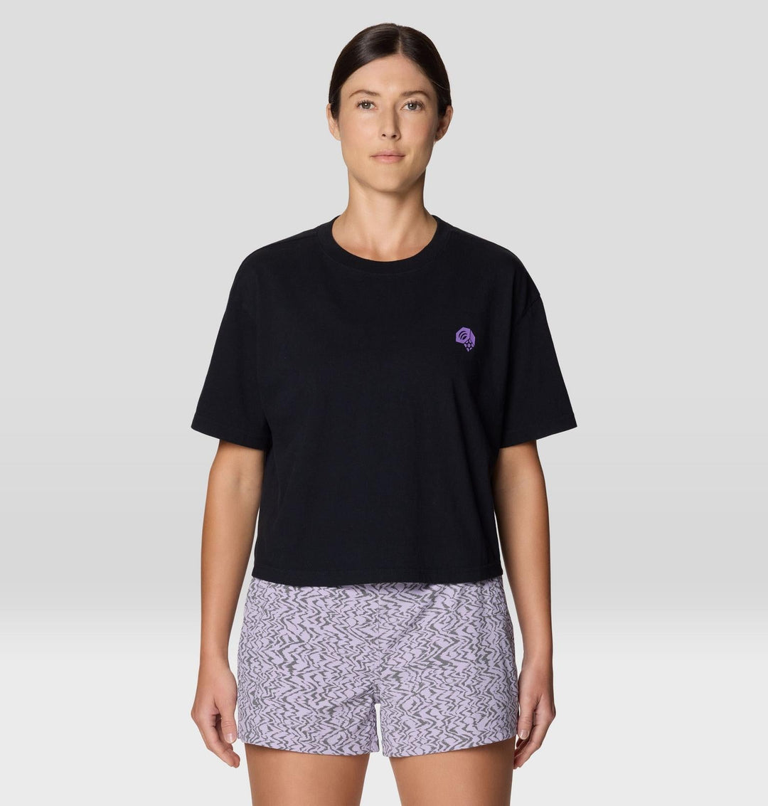 Mountain Hardwear Women's Wild Structure Boxy Crop Short Sleeve - Quest Outdoors