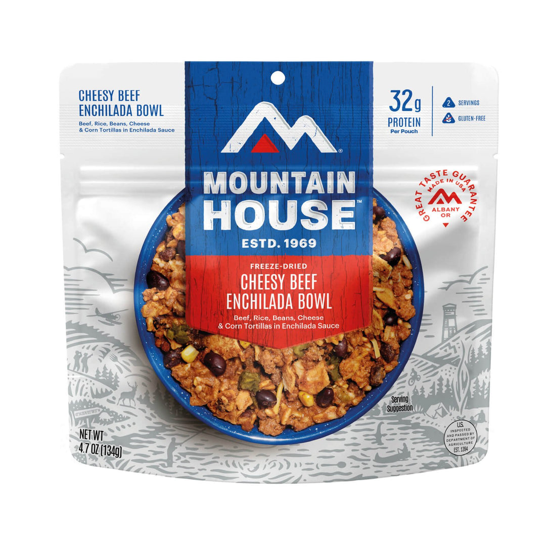 Mountain House Cheesy Beef Enchilada Bowl - Quest Outdoors