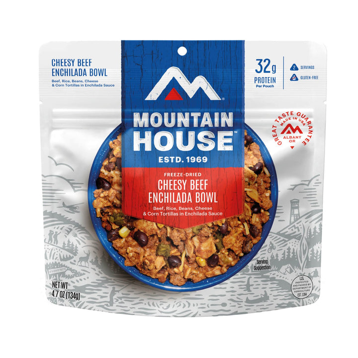 Mountain House Cheesy Beef Enchilada Bowl - Quest Outdoors