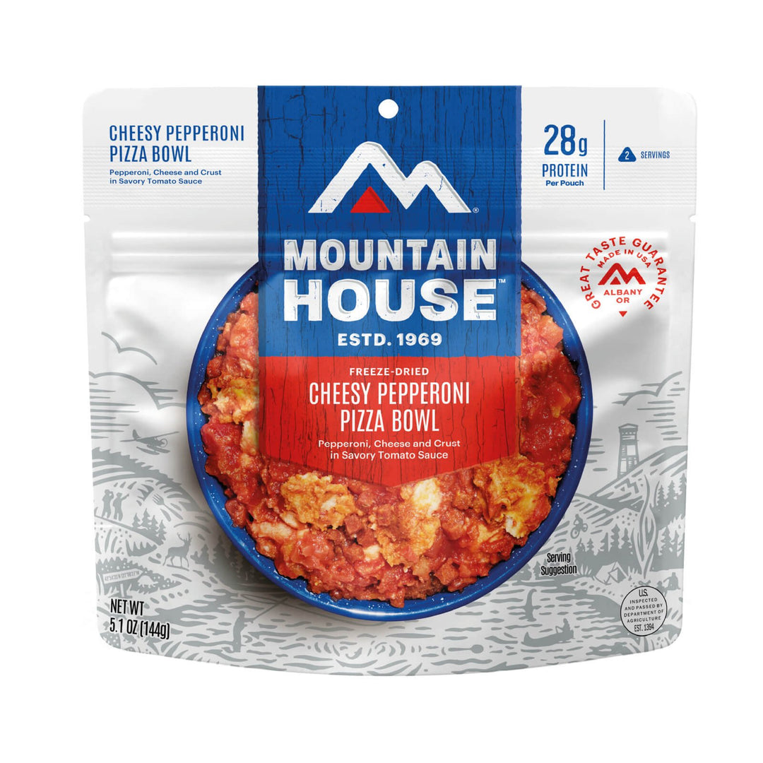 Mountain House Cheesy Pepperoni Pizza Bowl - Quest Outdoors