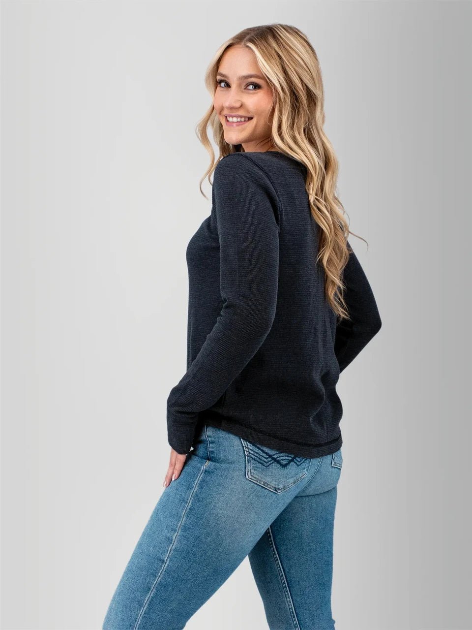 Old Ranch Women's Jenson Waffle Knit Top - Quest Outdoors