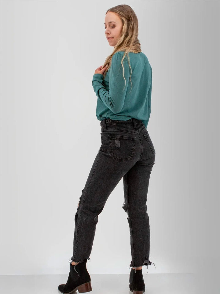 Old Ranch Women's Mariela Organic Turtleneck - Quest Outdoors