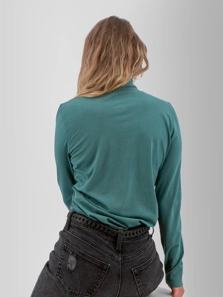 Old Ranch Women's Mariela Organic Turtleneck - Quest Outdoors