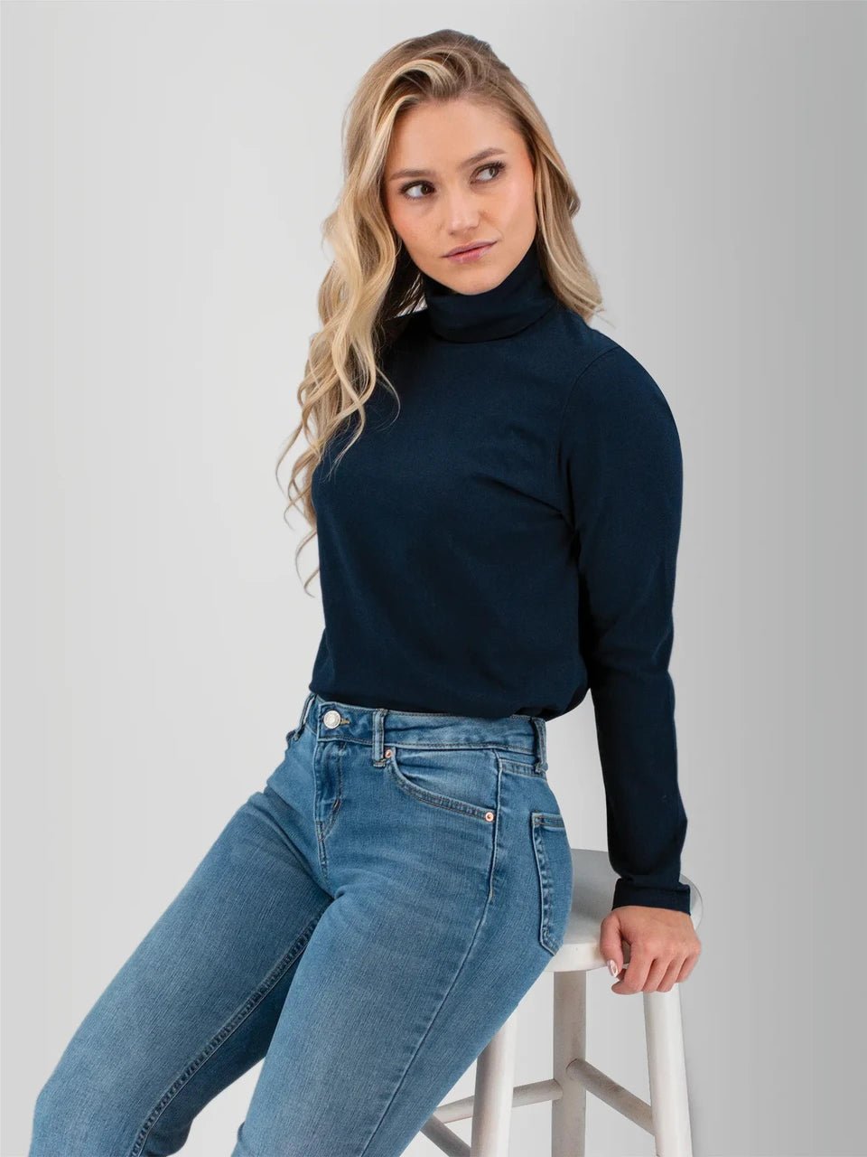 Old Ranch Women's Mariela Organic Turtleneck - Quest Outdoors