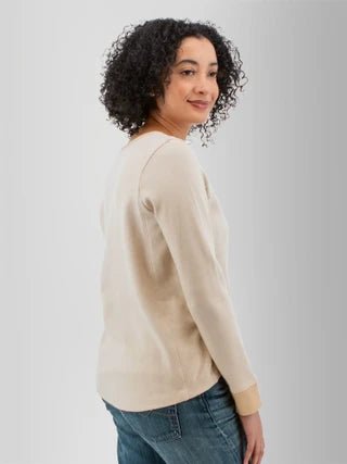 Old Ranch Women's Moonlace Organic Cotton Contrast Top - Quest Outdoors