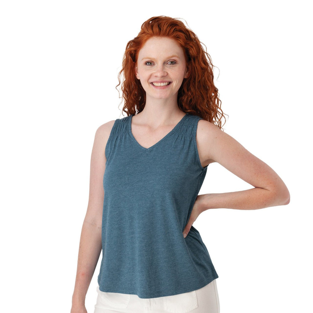 Old Ranch Women's V - Neck Calypso Tank Top - Quest Outdoors