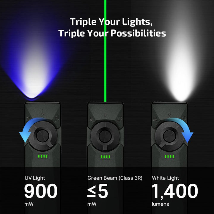 OLIGHT Arkfeld Ultra 3 - in - 1 EDC Flashlight - Quest Outdoors