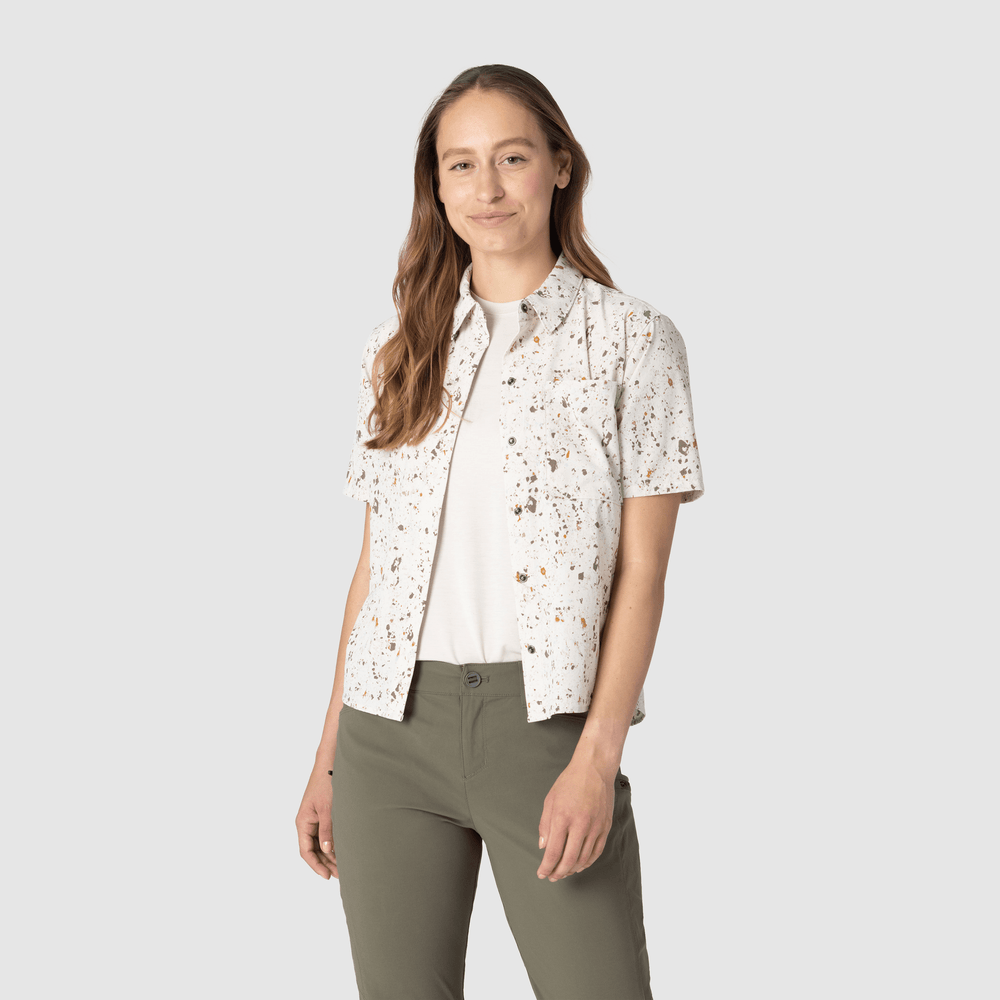 Outdoor Research Women's Astroman Short Sleeve Sun Shirt - Quest Outdoors