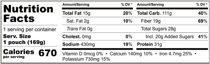 PackIt Gourmet Many Beans Salad - Quest Outdoors
