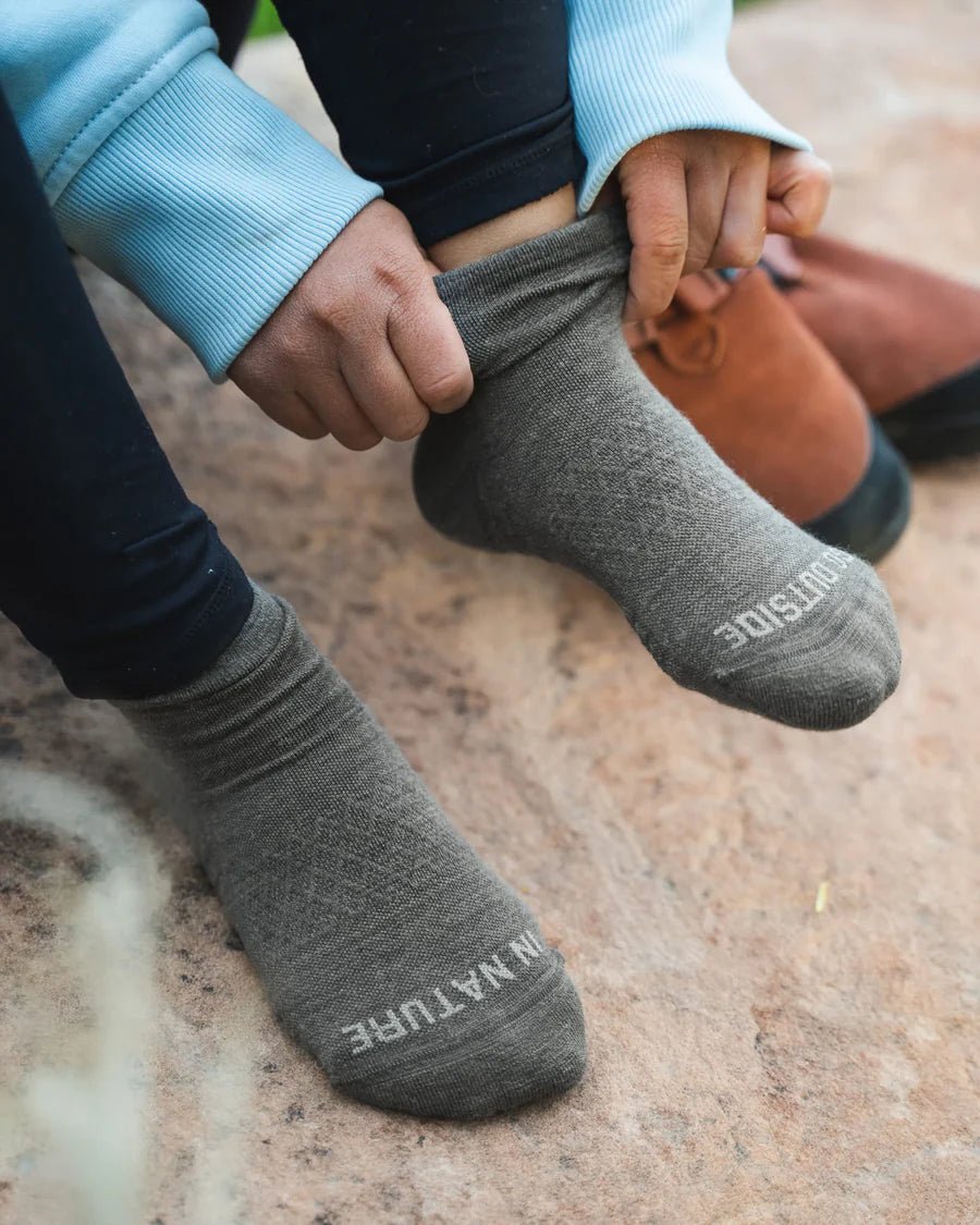 Paka Trail 1/4 Crew Socks - Quest Outdoors