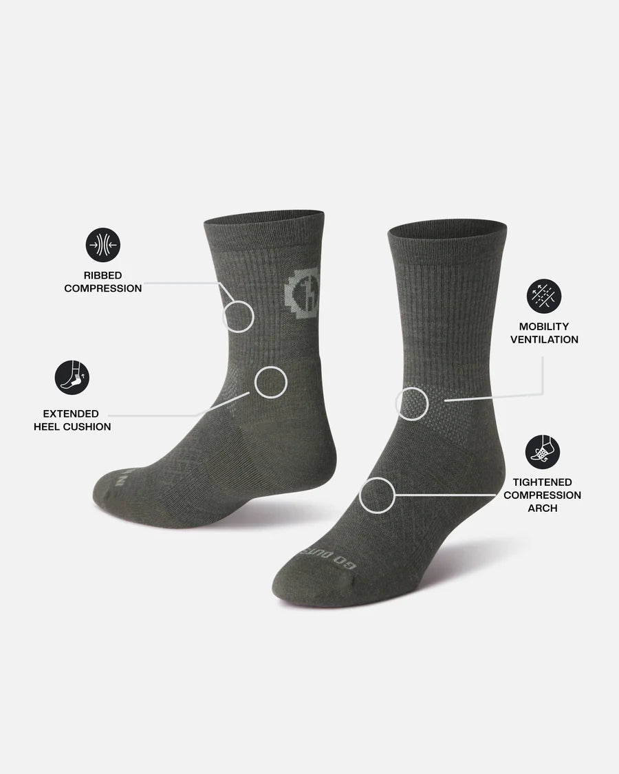 Paka Trail 3/4 Crew Socks - Quest Outdoors