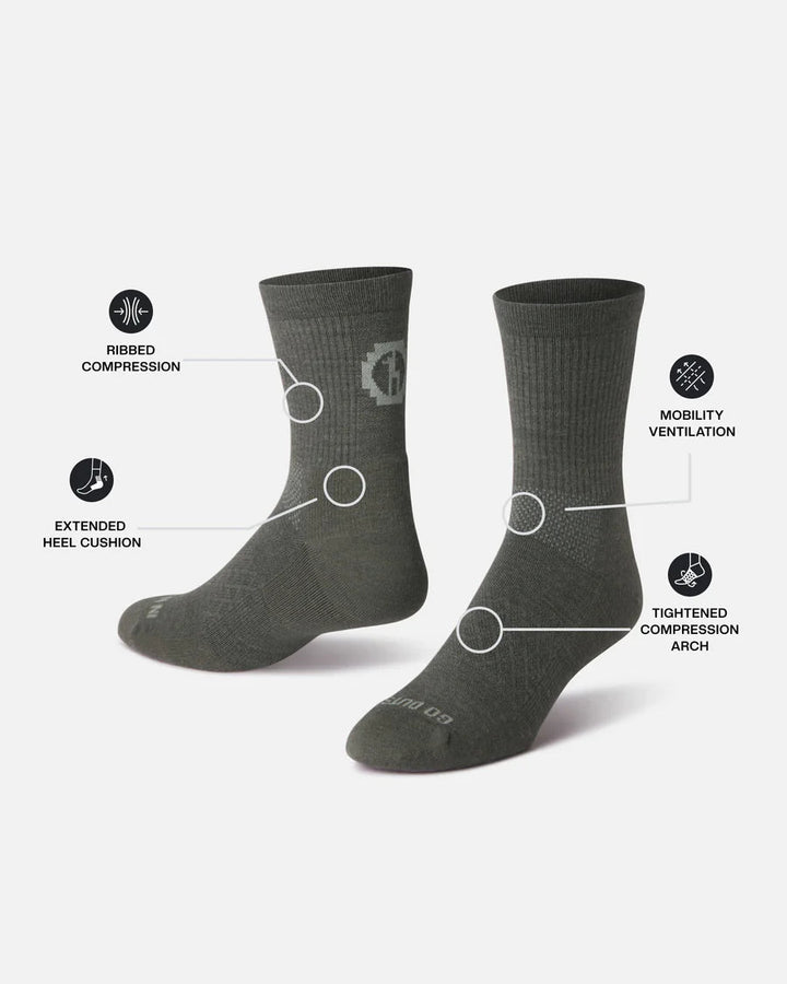 Paka Trail 3/4 Crew Socks - Quest Outdoors