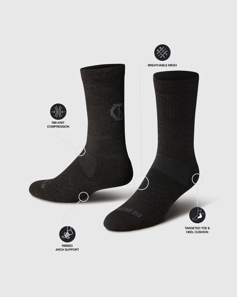 Paka Trail Crew Socks - Quest Outdoors