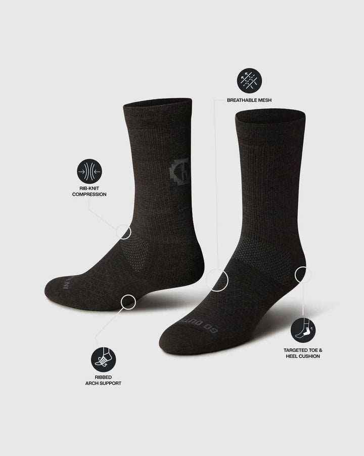 Paka Trail Crew Socks - Quest Outdoors
