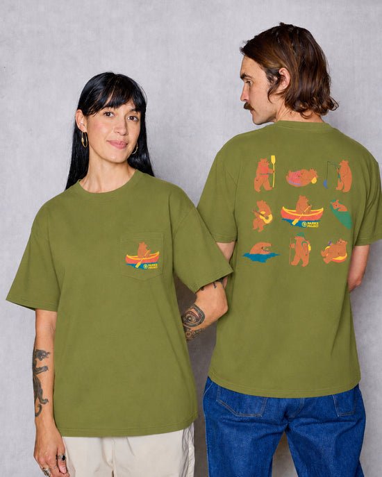 Parks Project Bears At Camp Pocket Tee - Quest Outdoors
