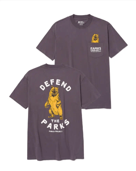 Parks Project Defend The Parks Bear Pocket Tee - Quest Outdoors