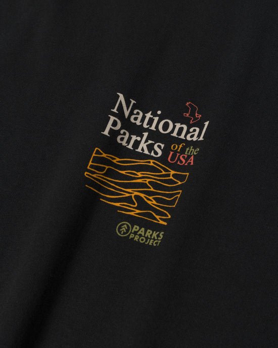 Parks Project National Parks Outline Checklist Tee - Quest Outdoors