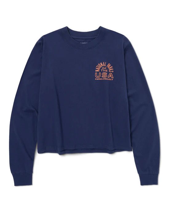 Parks Project NP of the USA Checklist Boxy Long - Sleeve - Quest Outdoors