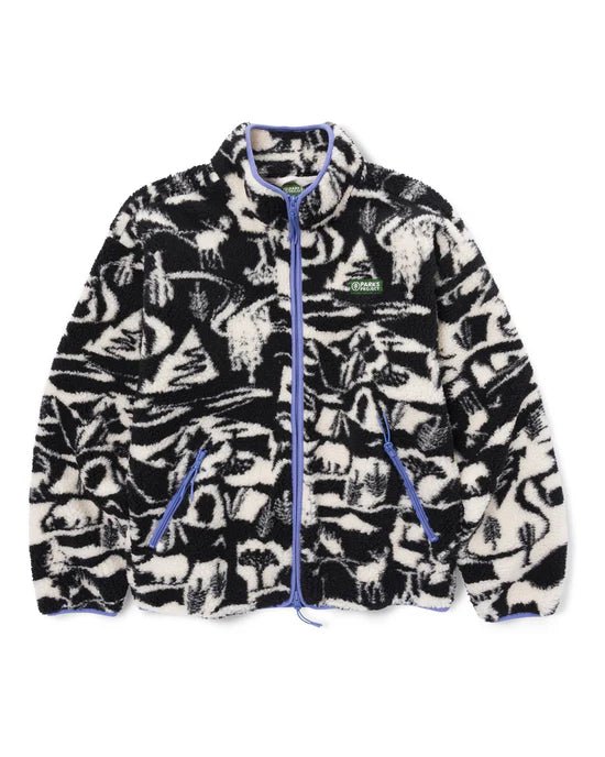 Parks Project Park Shadows Full Zip High Pile Fleece - Quest Outdoors