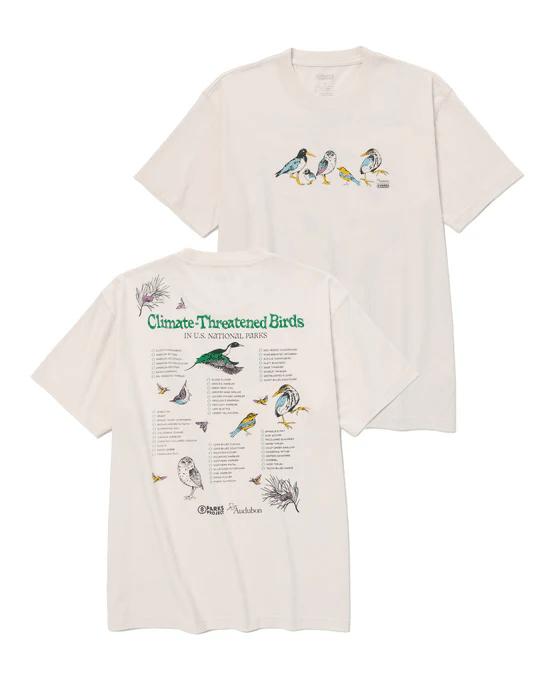 Parks Project X Audubon Bird Checklist Tee - Quest Outdoors