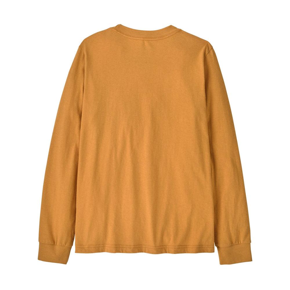Patagonia Kids' Long-Sleeved P-6 Logo T-Shirt - Quest Outdoors