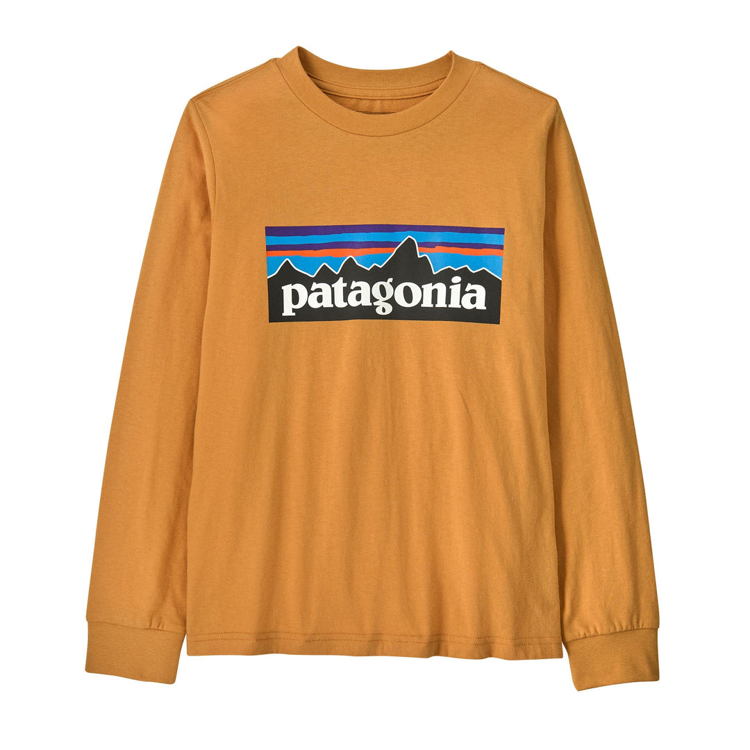 Patagonia Kids' Long-Sleeved P-6 Logo T-Shirt - Quest Outdoors